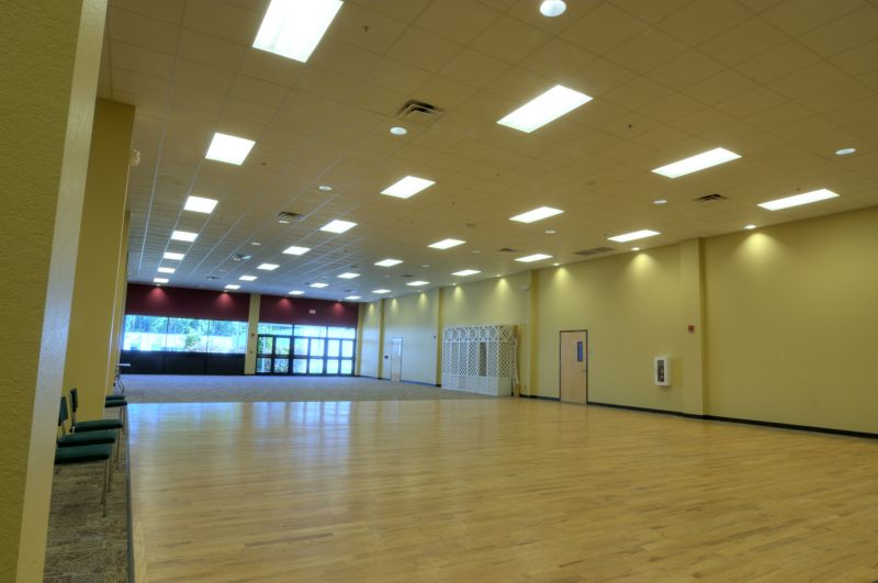 New Hardwood Floor in Dining Area