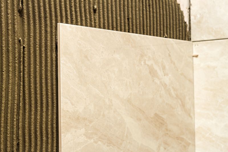 Decorative Tile Floor in Kitchen