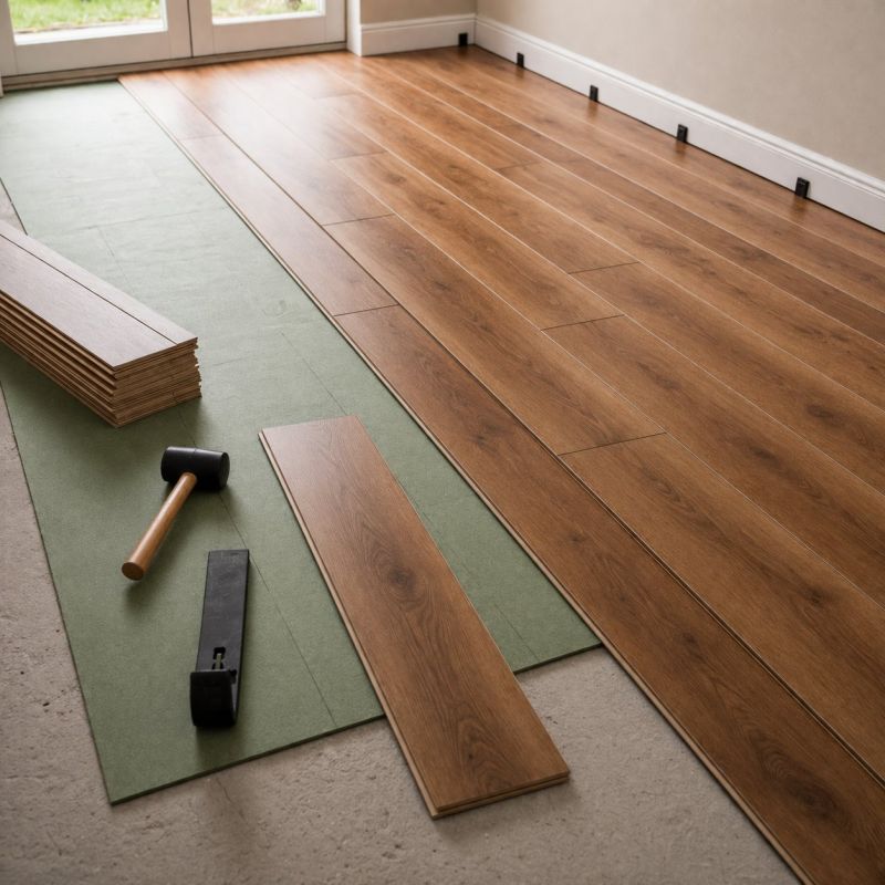 Laminate Floor Remodeling in Warrenton, VA