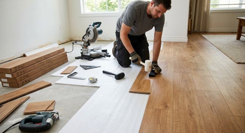Laminate Floor Remodeling in Fort Wayne, IN