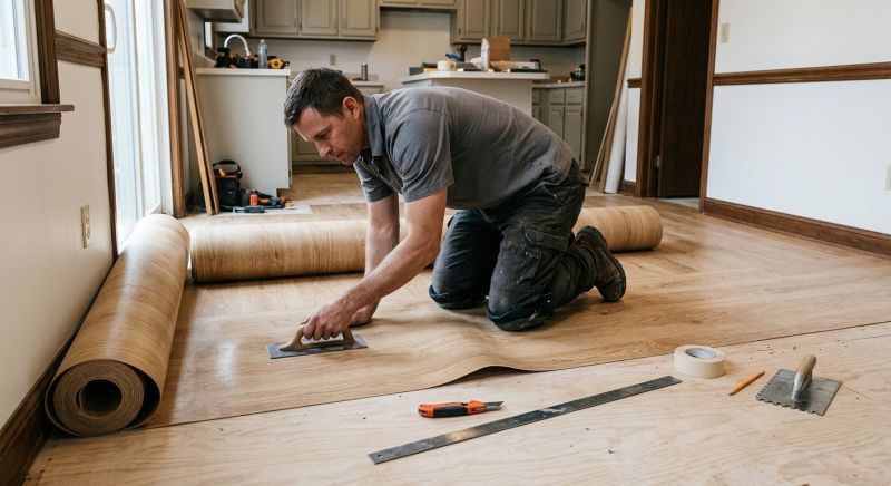 Sheet Flooring Installation in Bastrop, TX