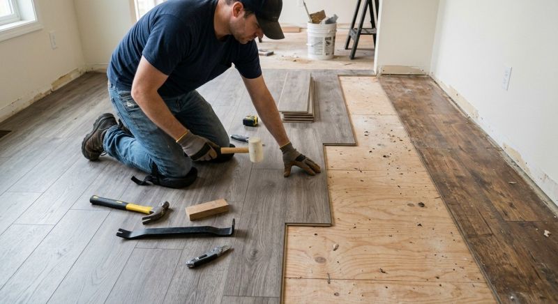 Laminate Flooring Replacement in Loudoun County, VA